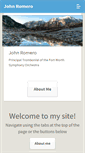 Mobile Screenshot of johnromeromusic.com